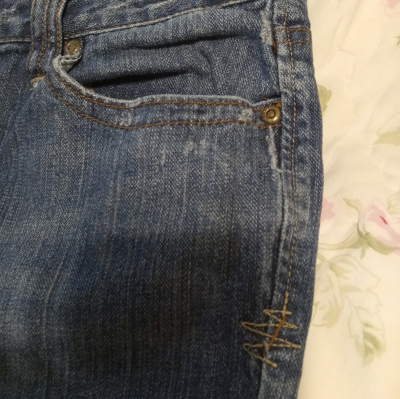 Aeropostale Jeans Women Size 9/10 Regular Stretch Flare Leg Medium Wash - Picture 6 of 8